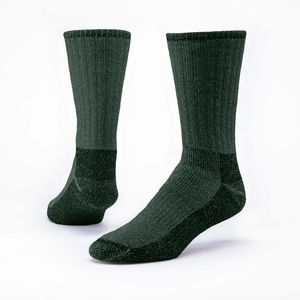 Maggie's Organics Mountain Hiker Wool Socks Dark Forest Green